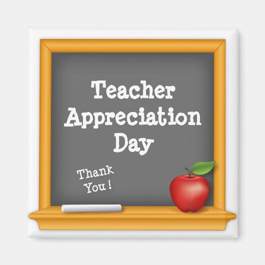教師の日におすすめの黒板マグネット マグネット (正面)