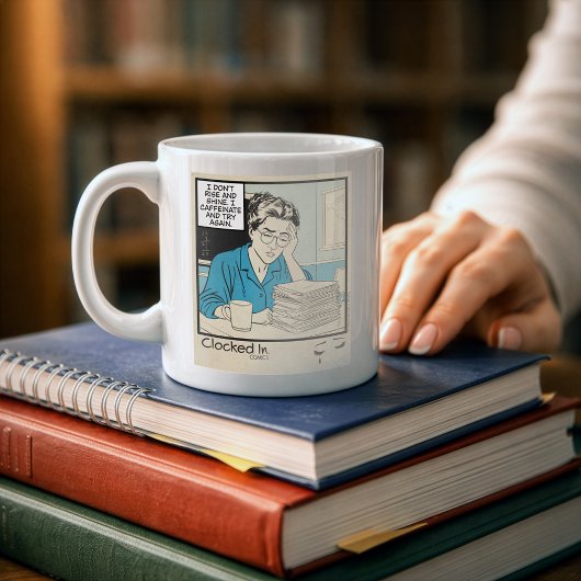 教師の日常を笑いに変える コーヒーマグカップ