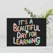 教師の生活 今日は学習に最適な日だ 招待状 (スタンド正面)