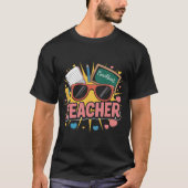 教師のTシャツ最高のデザイン Tシャツ (正面)