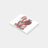 教師へのギフト | メリークリスマス ラブ ポストイット (アングル)