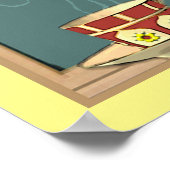 教師への感謝の詩 ポスター (角)