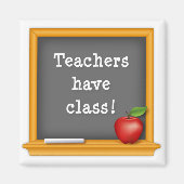 教師への感謝 マグネット (正面)