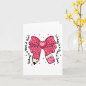 教師バレンタイン コケティー ボウ 指導 は 作品 カード (黄色い花)