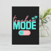 教師モード終了 最高の学校生活の最後の1日 夏休み 招待状 (スタンド正面)