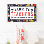 教師感謝バナー 横断幕 (インサイチュ)