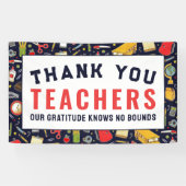教師感謝バナー 横断幕 (横)