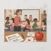 教師感謝週間 ポストカード (正面)