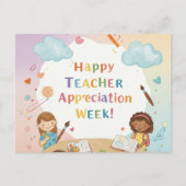 教師感謝週間 ポストカード (正面)