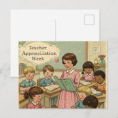 教師感謝週間 ポストカード (正面/裏面)