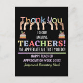 教師感謝週間 ポストカード (正面)