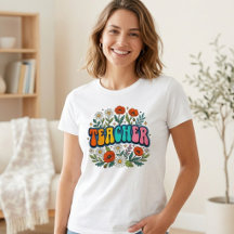 教師用Tシャツ 先生+教員+教育実習生