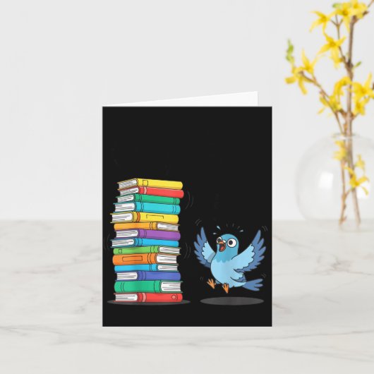 教師67 週に何夜、読書すべき？ カード (黄色い花)