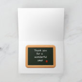 教師 サンキューカード (内部)