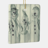 教師（教育補助員）クリスマスオーナメント セラミックオーナメント (右)