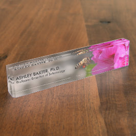 教授の昆虫昆虫虫BeeKeeper Hobbyist デスクネームプレート