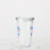 教授はハートの仕事です アクリルタンブラー (右)