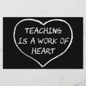 教授はハートの仕事です 便箋 (正面)