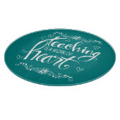 教授はハート|のかわいい句の仕事です カッティングボード (角)