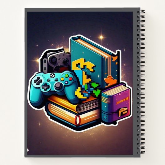 「教授よくはしゃぐ」 ノートブック (裏面)