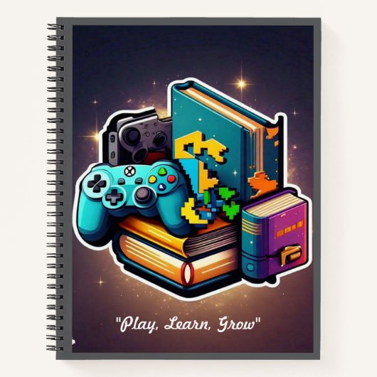 「教授よくはしゃぐ」 ノートブック (正面)