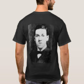 教授を呼び出しているT-Shirt Miskatonicの外の神 Tシャツ (裏面)