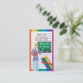 教授名刺 名刺 (スタンド正面)