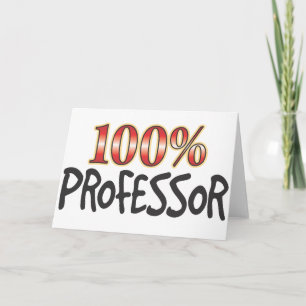 教授100% カード