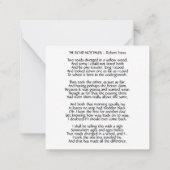 教授2023 – 折り畳みノートカード ノートカード (裏面)