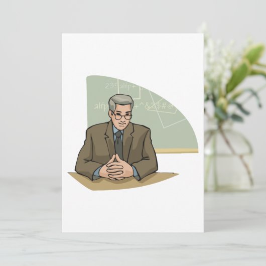 教授 招待状 (スタンド正面)