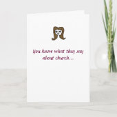 教来会へ！ カード (正面)