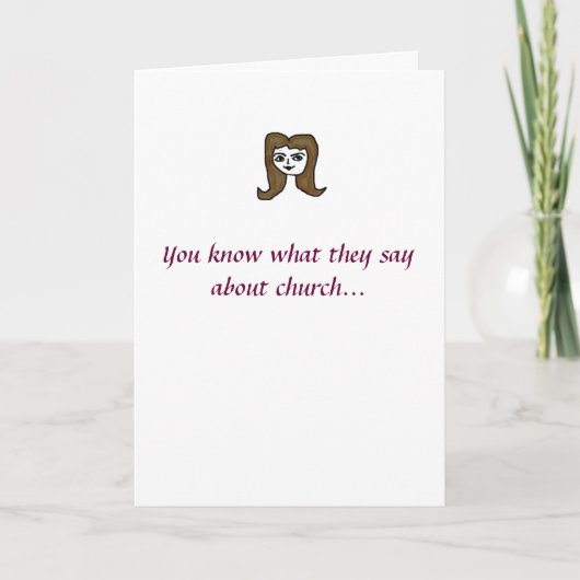 教来会へ！ カード (正面)