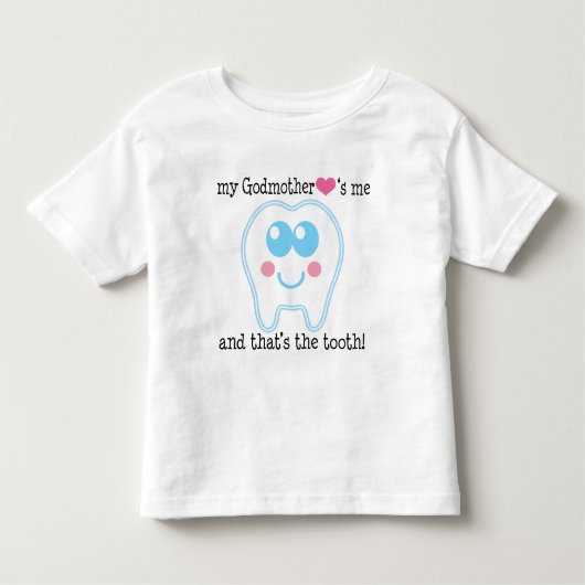 教母からのギフト トドラーTシャツ (正面)