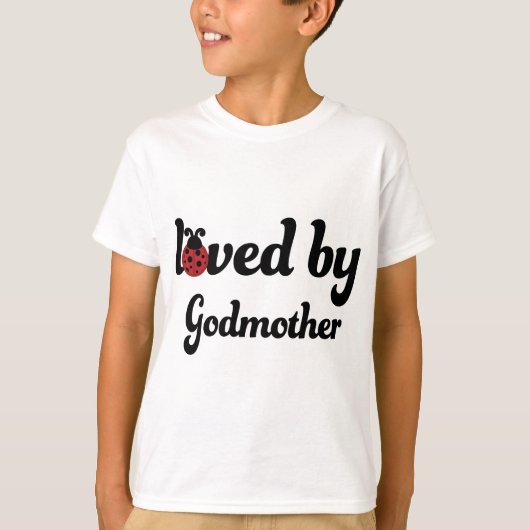 教母のギフトによって愛される Tシャツ (正面)