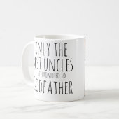 教父の叔父さん コーヒーマグカップ (正面左)