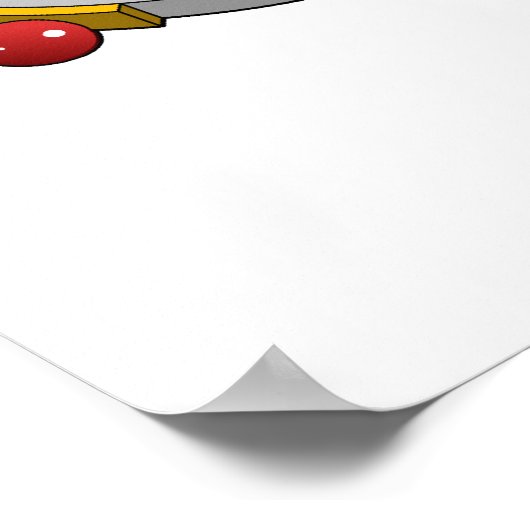 教皇の公式シンボルコートのエンブレム ポスター (角)