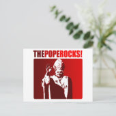 教皇の岩だ！ ポストカード (スタンド正面)