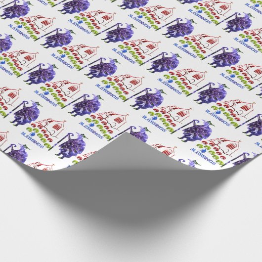 教皇の祈りと祝福 ラッピングペーパー (角)