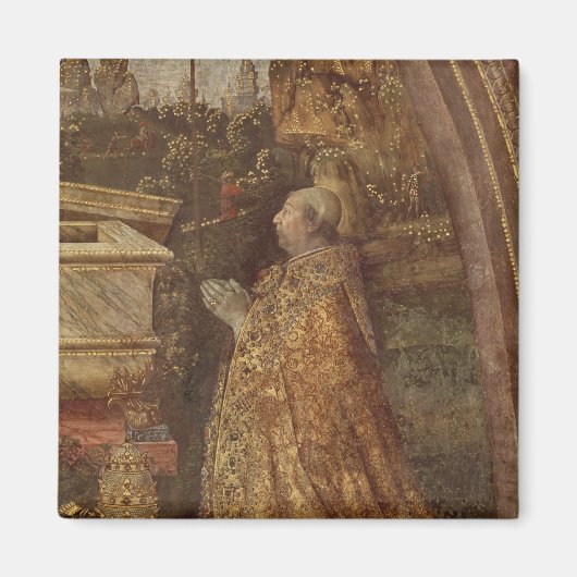 教皇アレクサンデル六世、1492年 マグネット (正面)