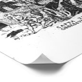 教皇クレメントVIIはチャールズ5世に包囲されている ポスター (角)