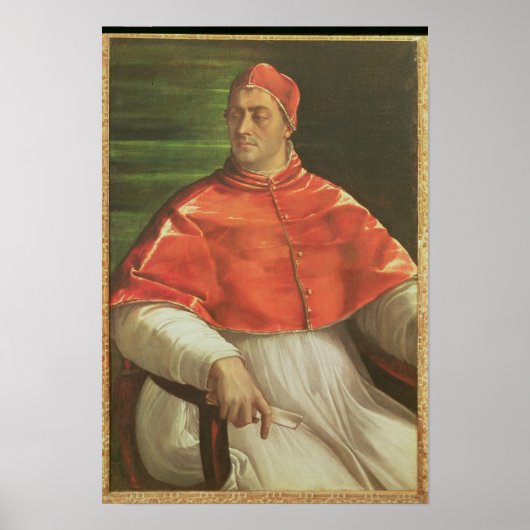 教皇クレメントVII c.1526 ポスター (正面)