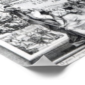 教皇クレメントVIII、囲まれた ポスター (角)