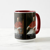 教皇グレゴリー3世"シリアの教皇"ギフトマグ マグカップ (正面右)