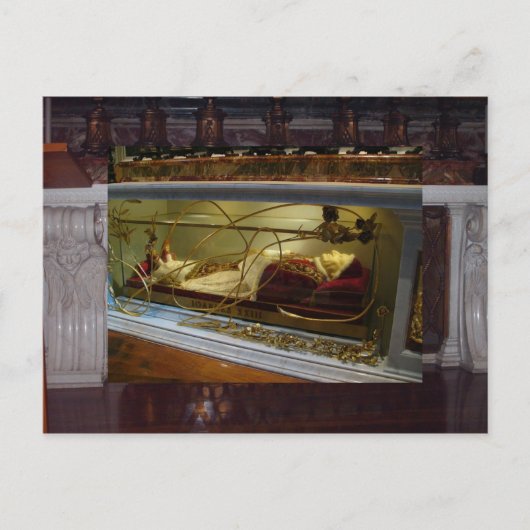 教皇ジョ賛美ン23世の墓 ポストカード (正面)