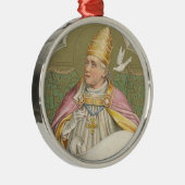 教皇セントグレゴリ素晴らしー(M 067) メタルオーナメント (右)