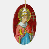 教皇セントコーネリアスの二重像(SAU 042) セラミックオーナメント (右)
