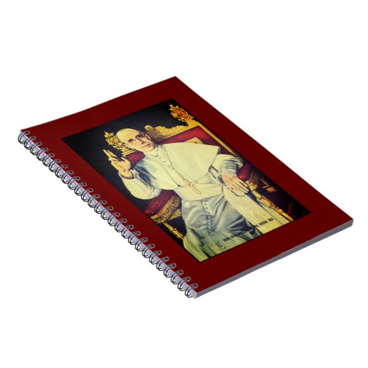 教皇ピウス12世の聖 – カトリック教会 ノートブック (右側)