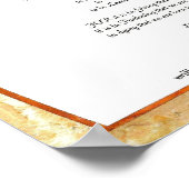 教皇フランシス=聖。フランシスシンプル祈りの言葉=竹2 ポスター (角)