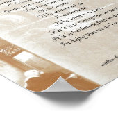 教皇フランシス=聖。フランシスシンプル祈りの言葉=聖テレサ ポスター (角)