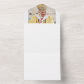 教皇ベネディクト16世 オールインワン招待状 (内側)